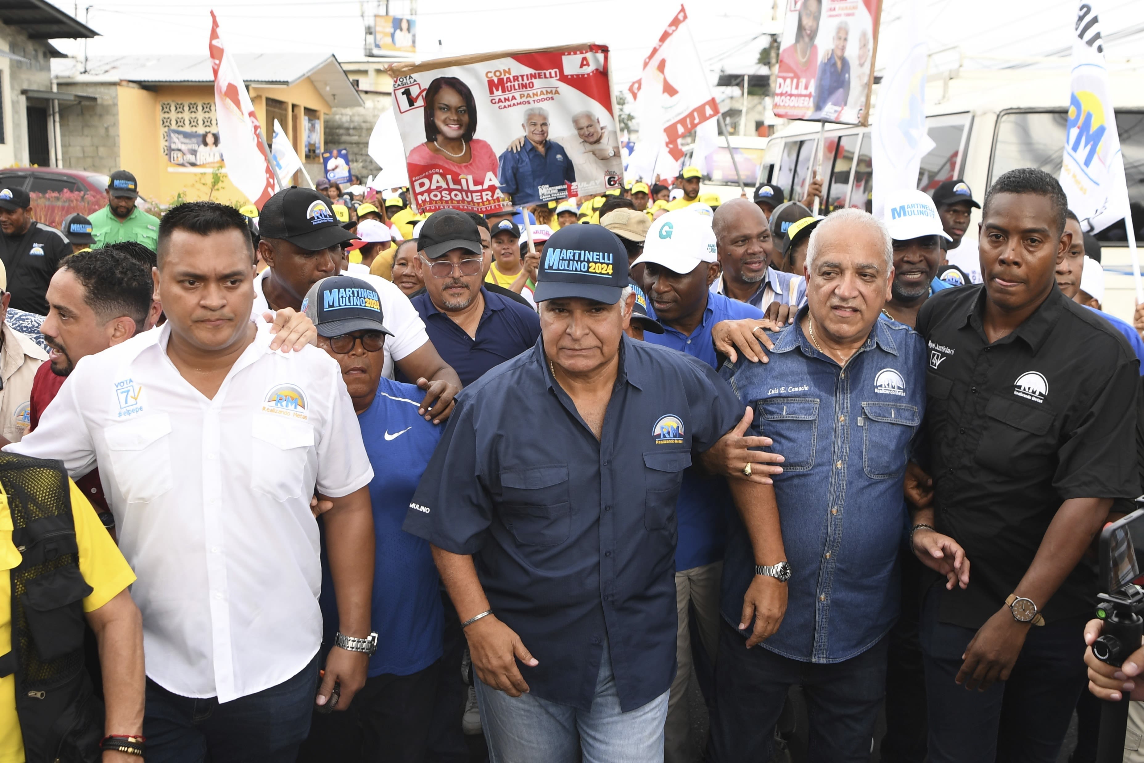 Panama's leading presidential candidate is a late entry promising a return to better times