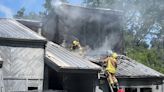 Firefighters extinguish house fire in Redding