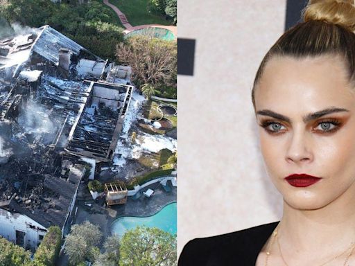 Cara Delevingne's $7M Mansion Is Reportedly Being Demolished After Massive Fire Incident