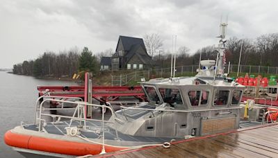 Coast Guard shows off new response boat for Lake Superior