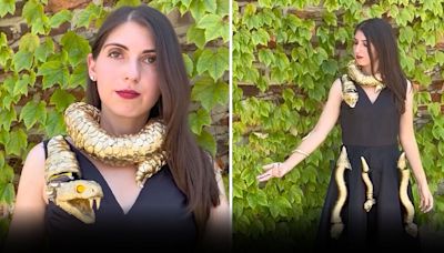 Google Techie Builds World’s First AI Dress Featuring Face Detecting Snakes ‘Medusa’