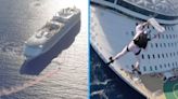 Red Bull Skydives onto Massive New Royal Caribbean Ship