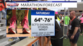 WEATHER NOW: Marathon weekend forecast updates and severe storms