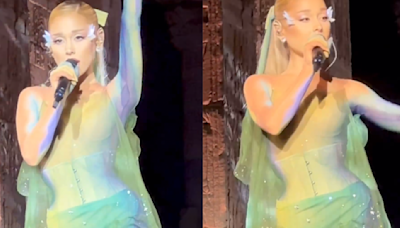 Ariana Grande Gave a Surprise Met Gala Performance Looking Like Fashion Tinkerbell