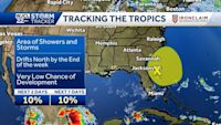 National Hurricane Center tracking an area for possible development off the southeast coast