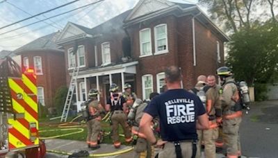 City firefighters douse apartment fire on Coleman Street
