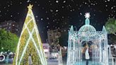 10米高聖誕樹點燈+1！冰雪城堡藍玫瑰燈海逛街必拍