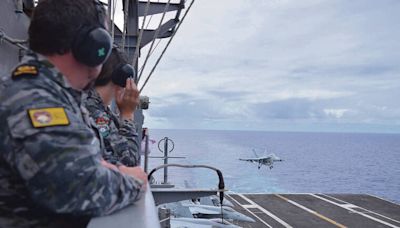 RIMPAC exercises continue on USS Carl Vinson