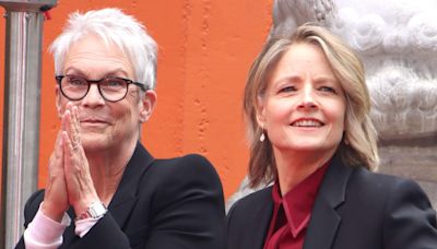 Jodie Foster and Lindsay Lohan honour Jamie Lee Curtis at Disney awards