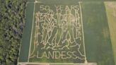 Corn maze near Daleville a tribute to Vietnam veterans