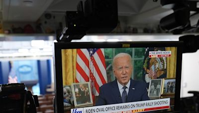 In prime-time address, Biden warns of election-year rhetoric, saying 'it's time to cool it down'