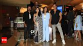 Surya and Jyothika join Akshay Kumar and Radhika Madan at 'Sarfira' screening | Hindi Movie News - Times of India