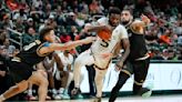 Wooga Poplar scores 25 points, leads No. 24 Miami to 84-77 win over La Salle