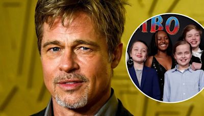 Brad Pitt no tiene contacto con la mayoría de sus hijos