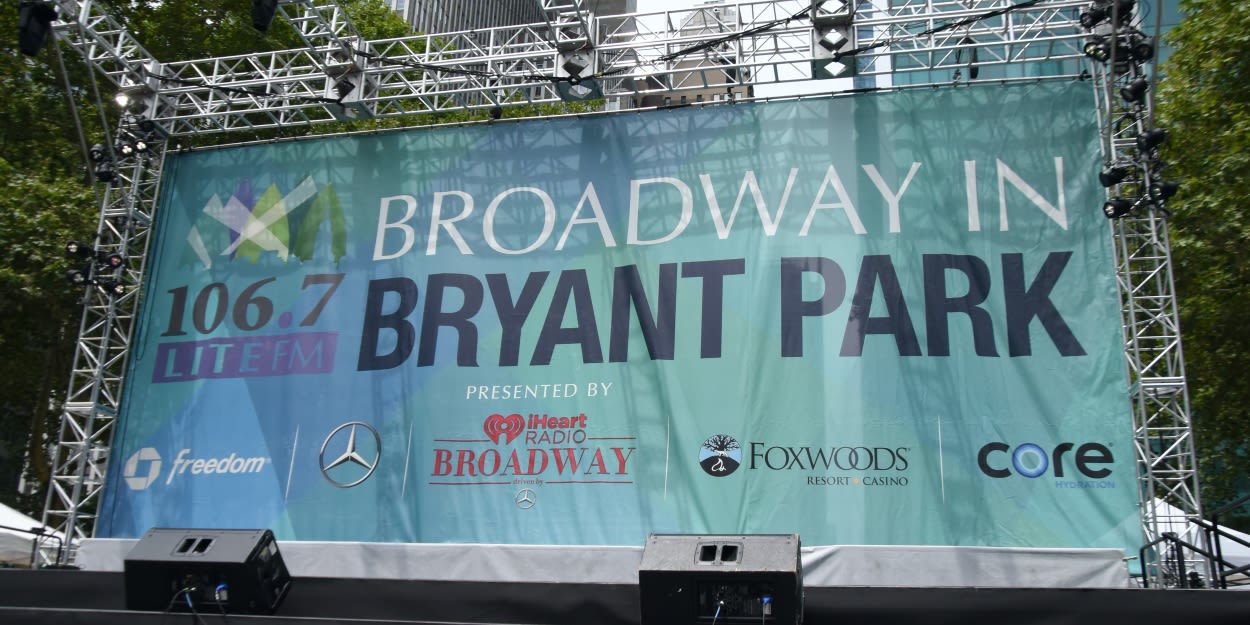 THE OUTSIDERS, HELL'S KITCHEN, and More Set For Broadway in Bryant Park