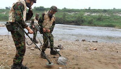‘North Korean landmines could float into South Korea’