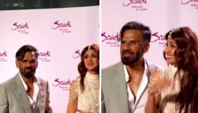 Suniel Shetty And Shilpa Shetty's Reunion At Mumbai Event Makes Fans Demand For Dhadkan Part 2 - News18