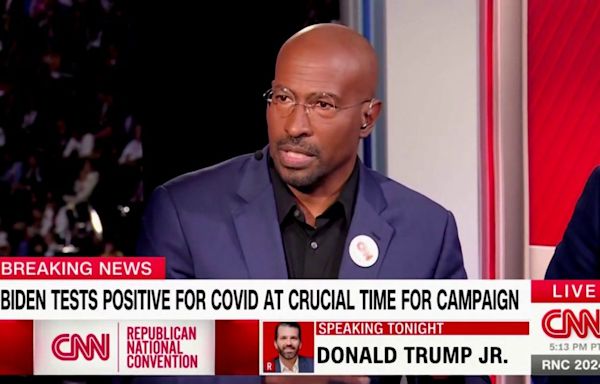 CNN's Van Jones concedes 'a bullet couldn't stop Trump' but a 'virus just stopped Biden'