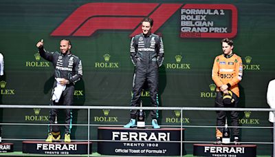 Mercedes shows it's back near the top of Formula 1 despite George Russell's Belgian Grand Prix DQ