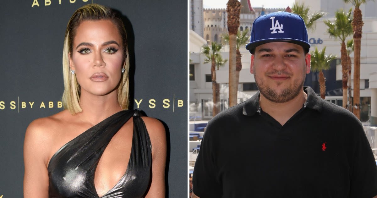 Khloe Kardashian ‘Thrilled’ With Brother Rob’s Healthy Lifestyle