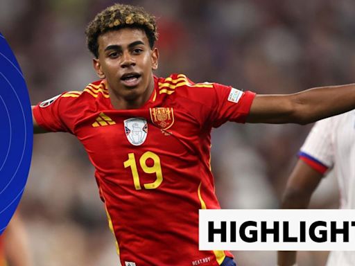 Euro 2024 Highlights: Spain vs France