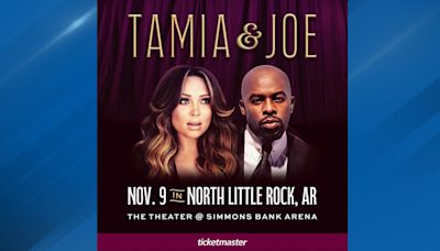 Tamia and Joe bring their fall tour to Little Rock this November