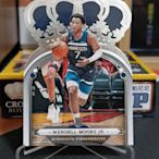 WENDELL MOORE JR 2022-23 PANINI CROWN ROYALE ROOKIE #13 RC Timberwolves