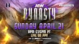 AEW Dynasty Announced For April 21 In St. Louis