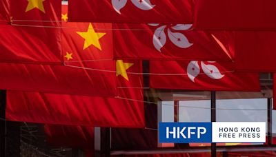 Hong Kong man arrested on suspicion of damaging decorations for China’s National Day in Sheung Shui