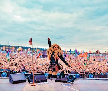 Avril Lavigne: así fue su histórico debut en Glastonbury