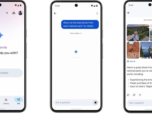 Google Photos' new AI feature lets you search for images in a more chatty way