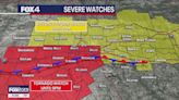 Dallas Weather: Tornado Watch issued until Thursday night