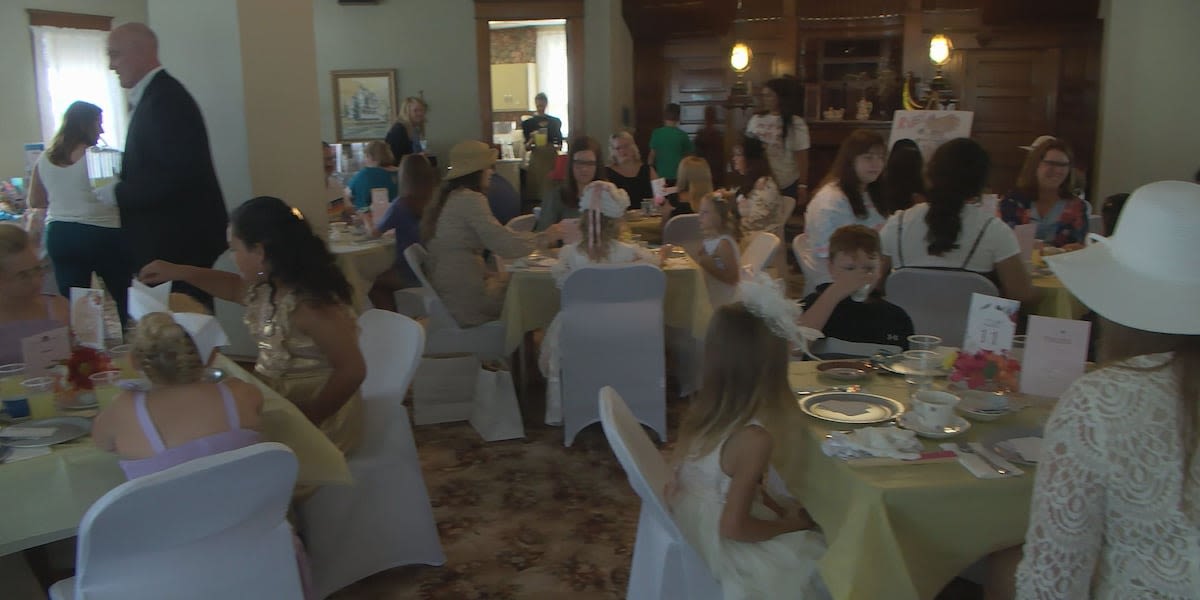 Grand Island Public Library holds 22nd Annual Victorian Tea Party at Hargis House