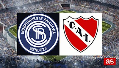 Independiente Rivad. vs Independiente: estadísticas previas y datos en directo | Liga Profesional Argentina 2024