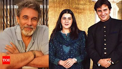 Deepak Tijori CLARIFIES his statement about Amrita Singh stopping Saif Ali Khan to support his film: 'It is being misconstrued, Amrita...