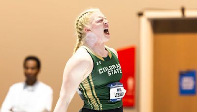 Video: WWE Star Brock Lesnar's Daughter Mya Breaks Her Own Shot Put Record at CSU