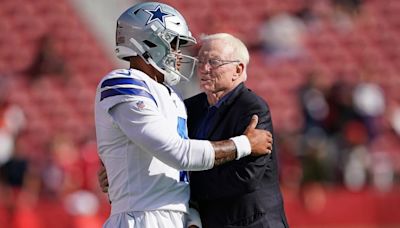 Cowboys' Jerry Jones wasn't worried about feelings in Dak Prescott, CeeDee Lamb contract negotiations