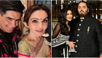 Anant Ambani-Radhika Merchant Wedding: Manish Malhotra calls working on it ‘memory for a lifetime’; says he misses ‘long discussions’ with Nita Ambani