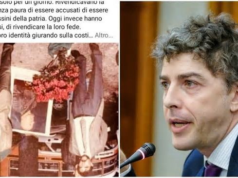 “Non ci sono più i fascisti di una volta”: Riondino posta la foto di La Russa a testa in giù. Centrodestra in difesa del presidente del Senato