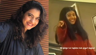 WATCH: Kajol celebrates World Music Day with funny throwback video of her singing DDLJ song; fan says ‘my love’