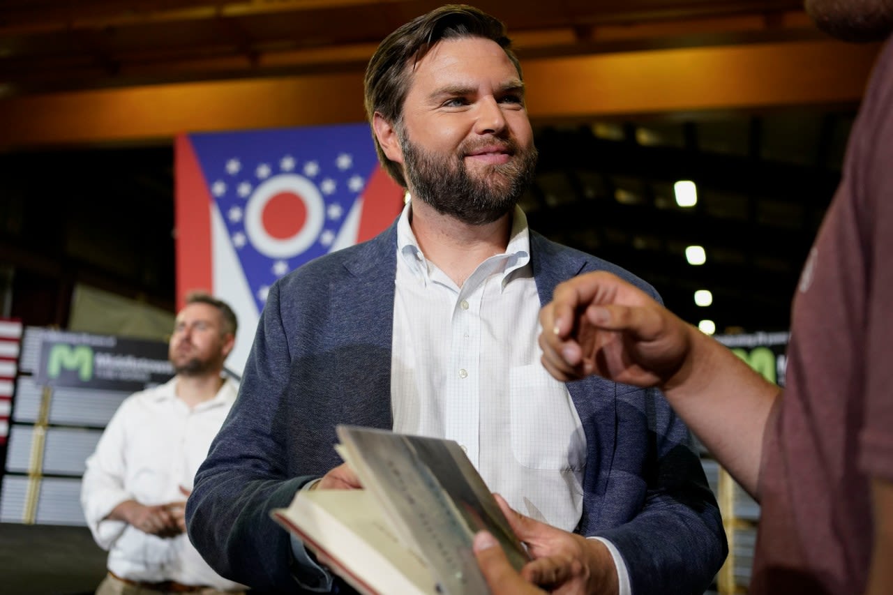 Republican JD Vance journeys from ‘Hillbilly Elegy’ memoirist to US senator to VP contender