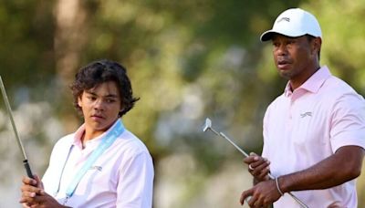 Tiger Woods' son Charlie shows trait of iconic golfer after US Open misery