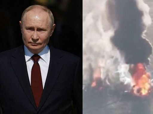 Ukrainian drones obliterate tanks in Russia in major blow to Vladimir Putin