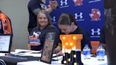 WATCH: National Champion, Jaylen DeHoyos puts pen to paper making her commitment to Midland University #OfficiallyOfficial