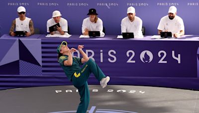 Australian Olympic Break Dancer goes viral for 'Kangaroo' moves