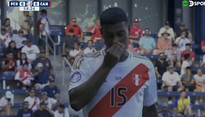 Miguel Araujo fue expulsado por severo patadón que originó bronca en Perú vs Canadá por Copa América 2024