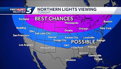 Oklahomans keep eyes on the skies as Northern Lights could be visible this weekend