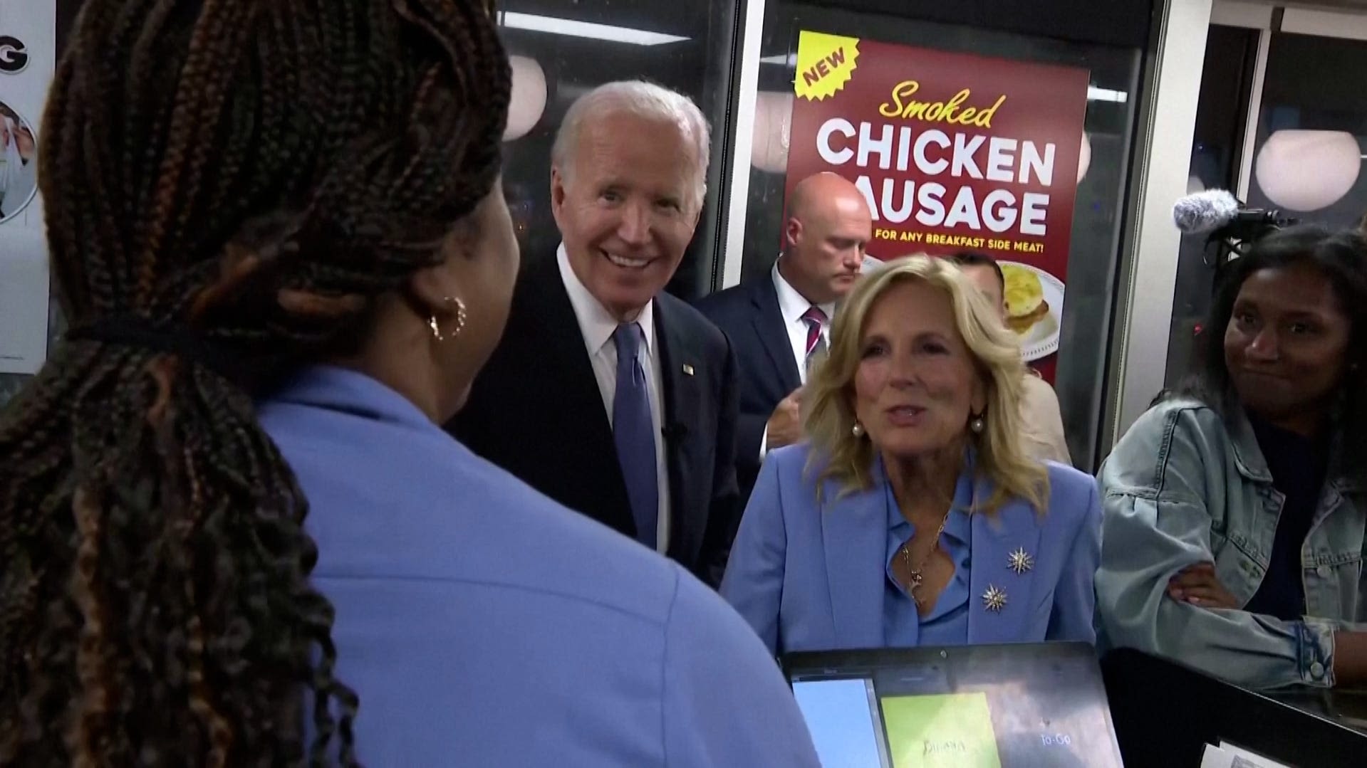 President Joe Biden grabs late night bite at Atlanta Waffle House following debate