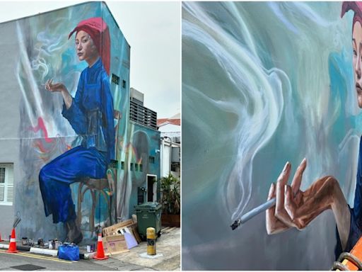 Singapore’s controversial ‘Samsui’ woman mural can stay up amid debate over smoking depiction, building owner fined over lack of permit