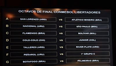 Sin la U y Alianza Lima: Así se jugará los octavos de final de la Copa Libertadores